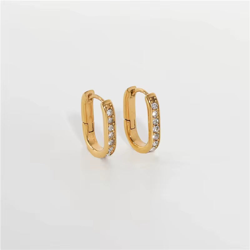 Luna Huggies | 18K Gold Plated
