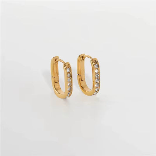 Luna Huggies | 18K Gold Plated
